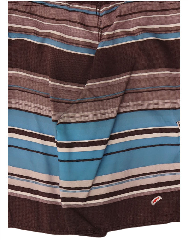 Męskie spodenki kąpielowe BILLABONG z grafiką, poliester w szare paski