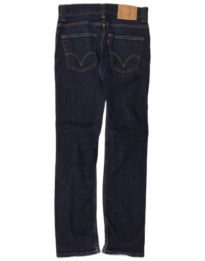 Damskie jeansy Levi's Slim W30 L32 Granatowa bawełna