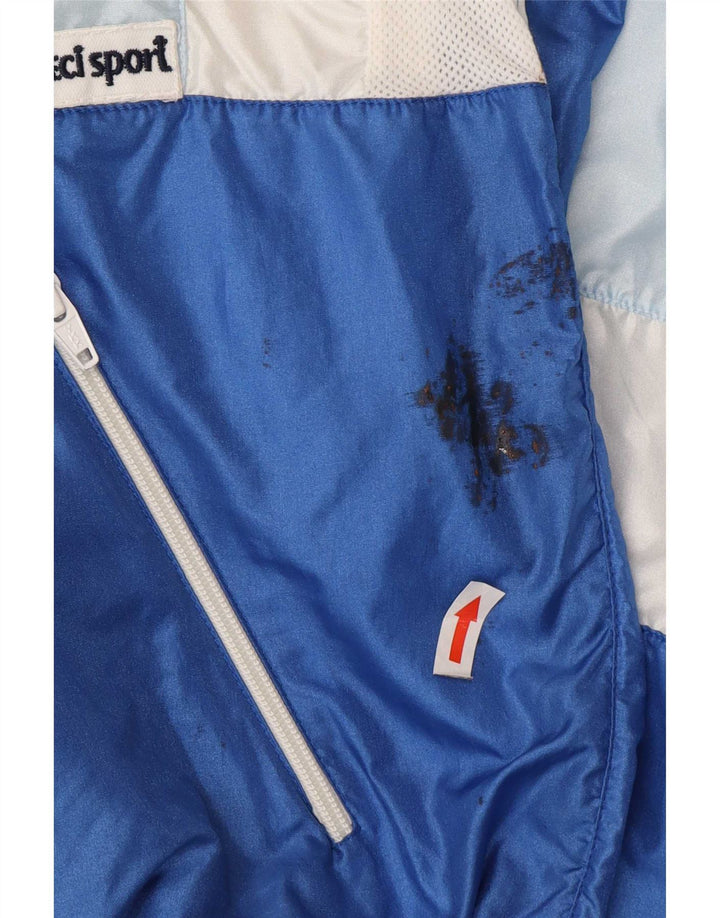Damska bluza dresowa typu oversize w stylu vintage IT 44 w kolorze średnioniebieskim