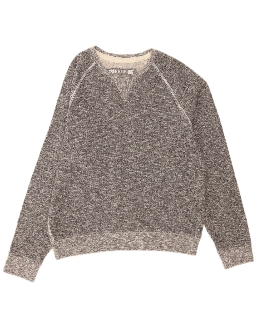Bluza męska True Religion XL, szara, nakrapiana bawełna