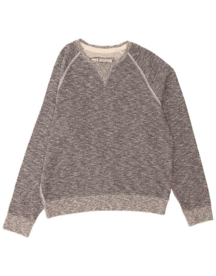 Bluza męska True Religion XL, szara, nakrapiana bawełna