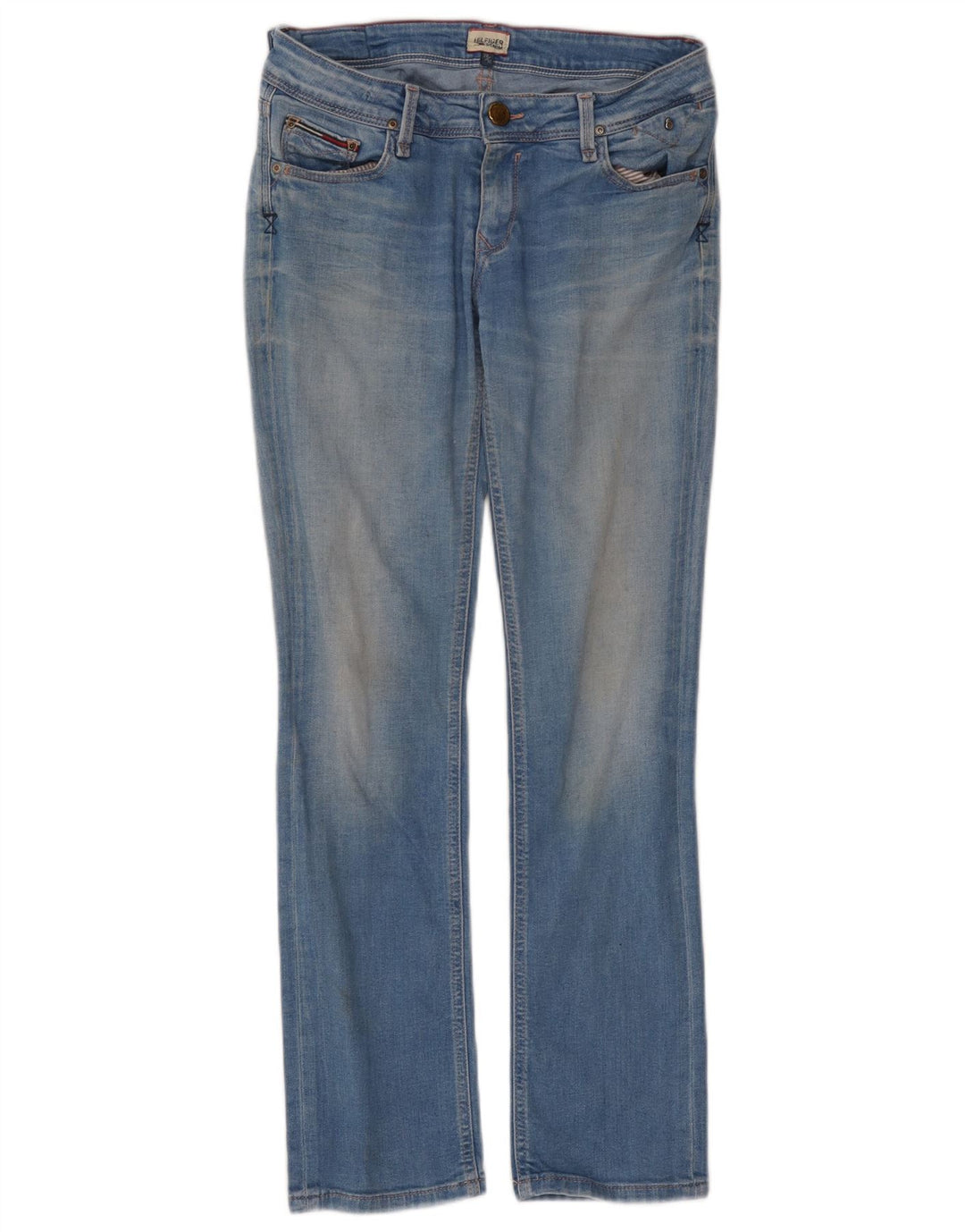 Damskie jeansy Bootcut Tommy Hilfiger W28 L30 Niebieskie