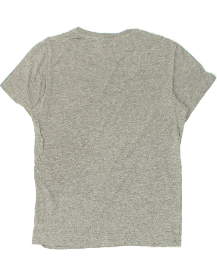 JACK & JONES Mens Graphic T-Shirt Top Medium Grey Cotton Vintage Jack & Jones and Second-Hand Jack & Jones from Messina Hembry 