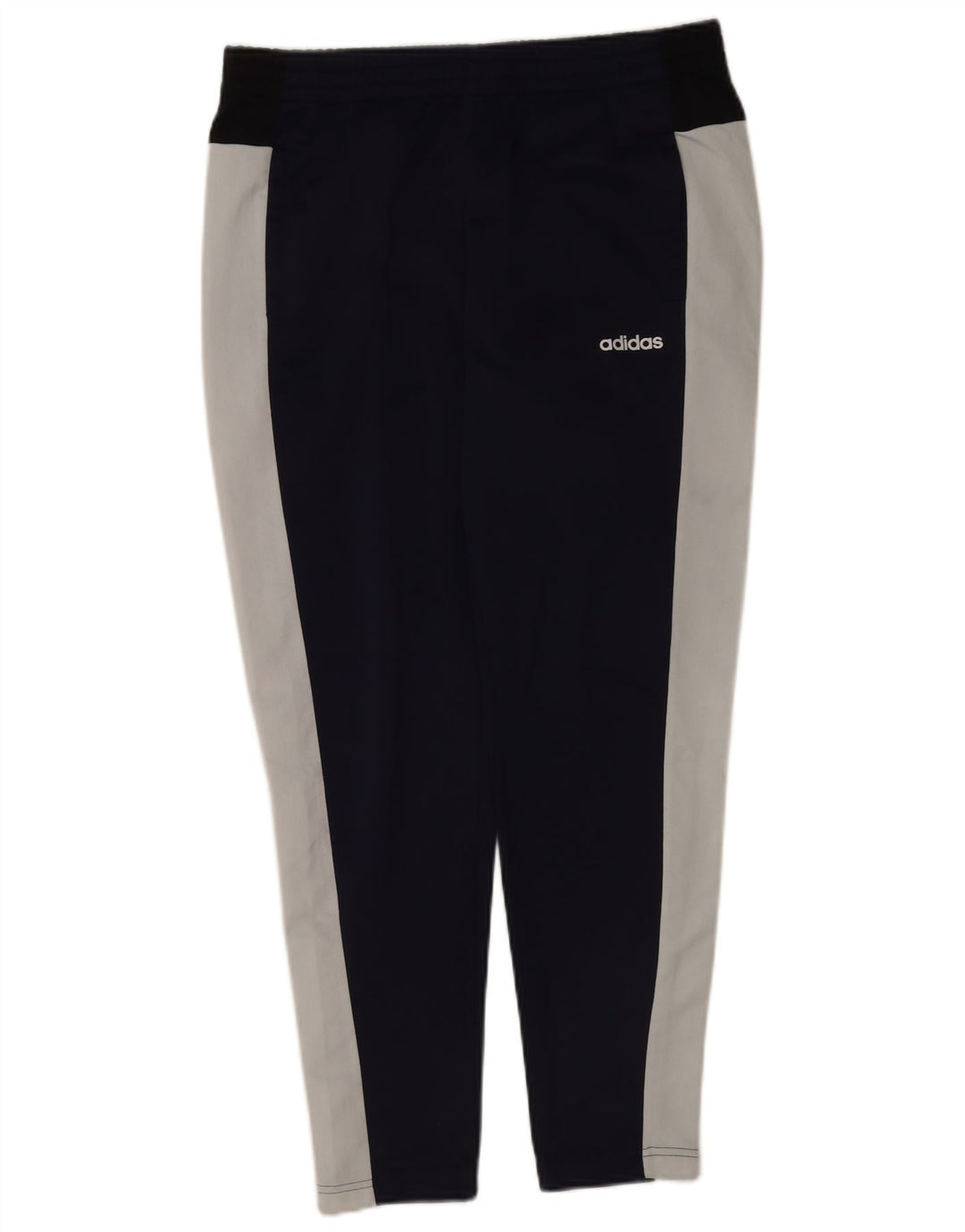 Legginsy damskie Adidas UK 14 Średni granatowy poliester z blokami kolorów