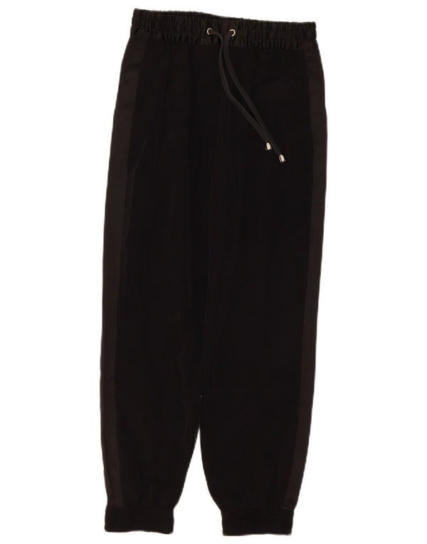 Damskie spodnie joggery o luźnym kroju Topshop UK 4 XS W24 L24 Czarny poliester