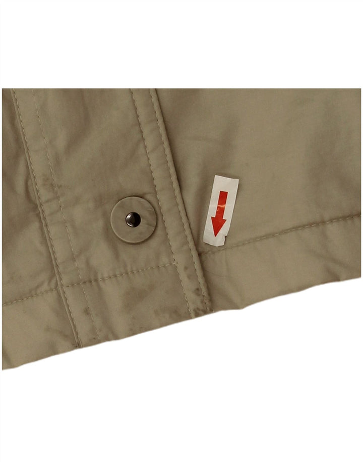 Damska kurtka wiatrówka oversize Delmod EU 46 XL, beżowa, bawełniana