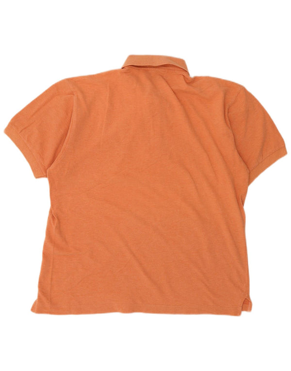 Męska koszulka polo Sergio Tacchini IT 44 XS Pomarańczowa bawełna