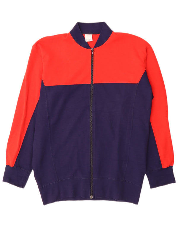 Vintage męska kurtka dresowa IT 56 XL, czerwona, kolorowa, sportowa