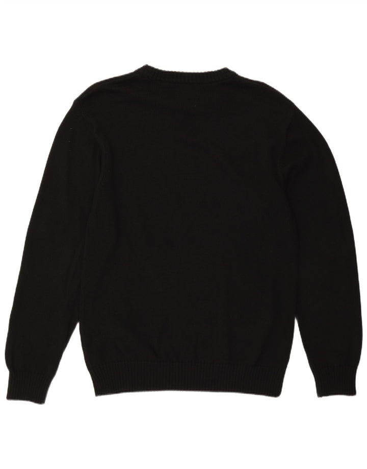 Męski standardowy sweter z okrągłym dekoltem Levi's, mały, czarny, bawełniany