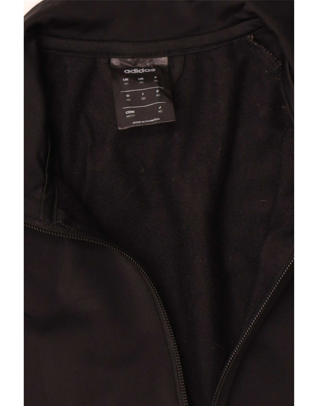 Adidas Męska koszulka dresowa Climalite Top Jacket XS Czarny poliester