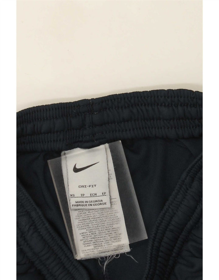 Męskie spodnie dresowe Nike XS, granatowe, poliestrowe