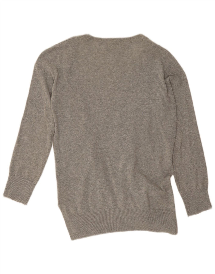 Marks & Spencer Damski sweter rozpinany UK 10, mały, szary