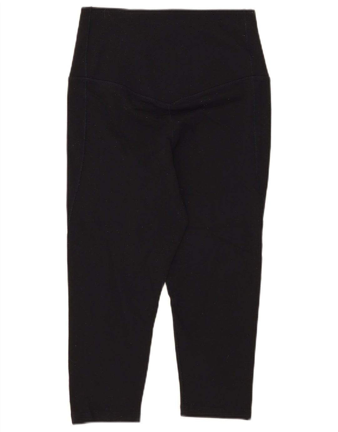 Damskie legginsy Nike Dri Fit Capri UK 14, duże, czarne, nylonowe