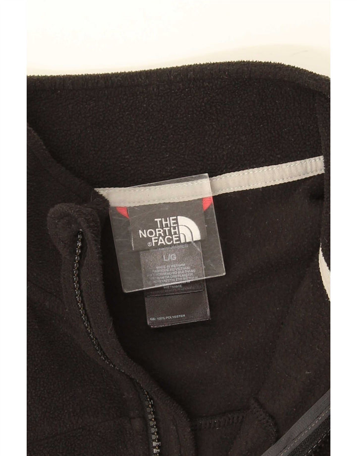 Męska kurtka polarowa The North Face Liner UK 40, duża, czarna, poliestrowa