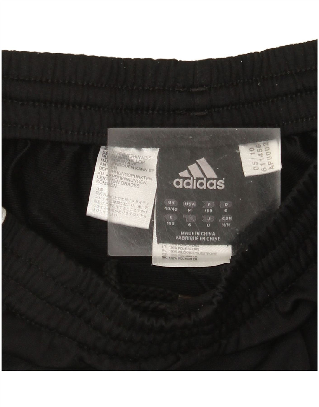 Damskie spodnie dresowe Adidas Joggers UK 40/42 Średni czarny poliester