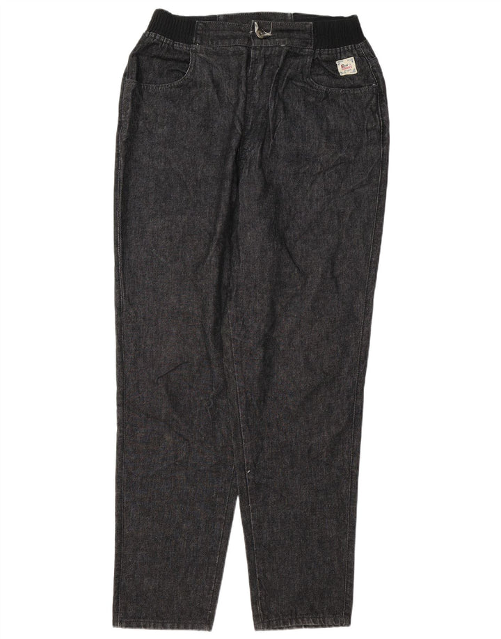 Męskie zwężane dżinsy Roy Rogers W40 L31, czarna bawełna