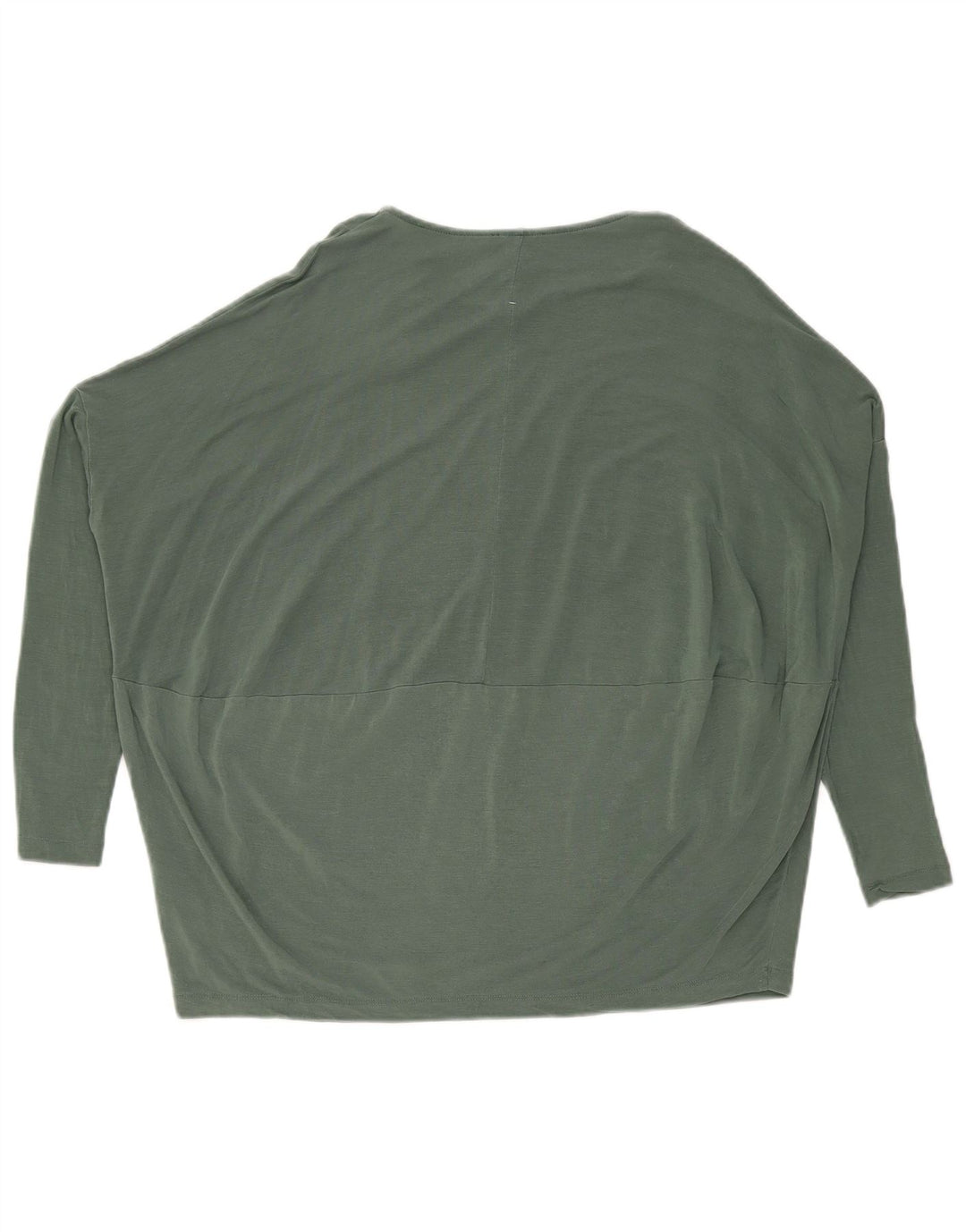 Cos Damski top oversize z długim rękawem UK 10 Small Green Lyocell