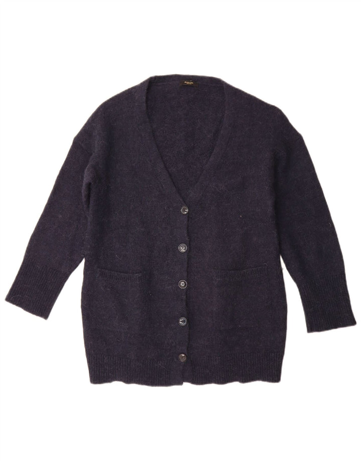 Sweter damski Massimo Dutti rozpinany UK 10, mały, granatowy, poliamid