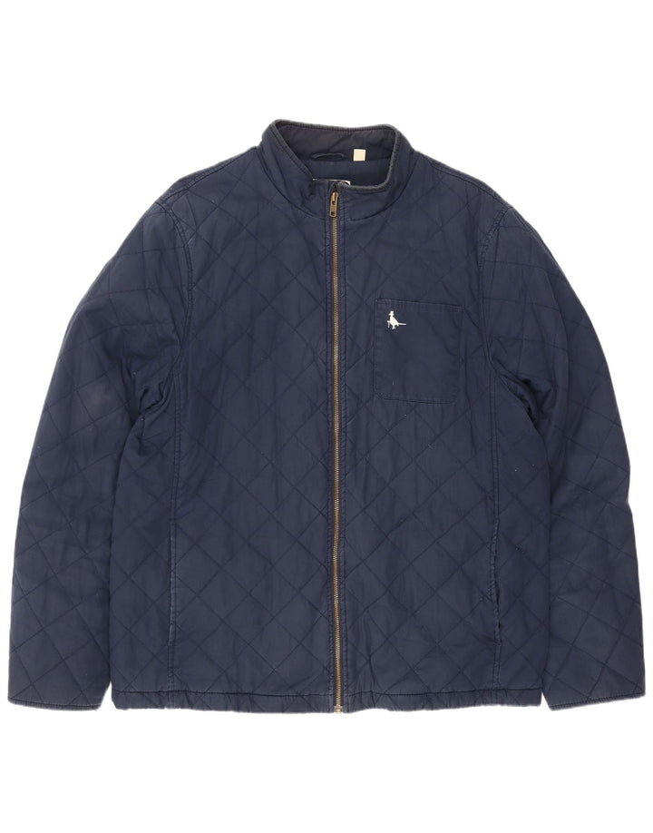Męska pikowana kurtka Jack Wills UK 42 XL, granatowa, bawełniana