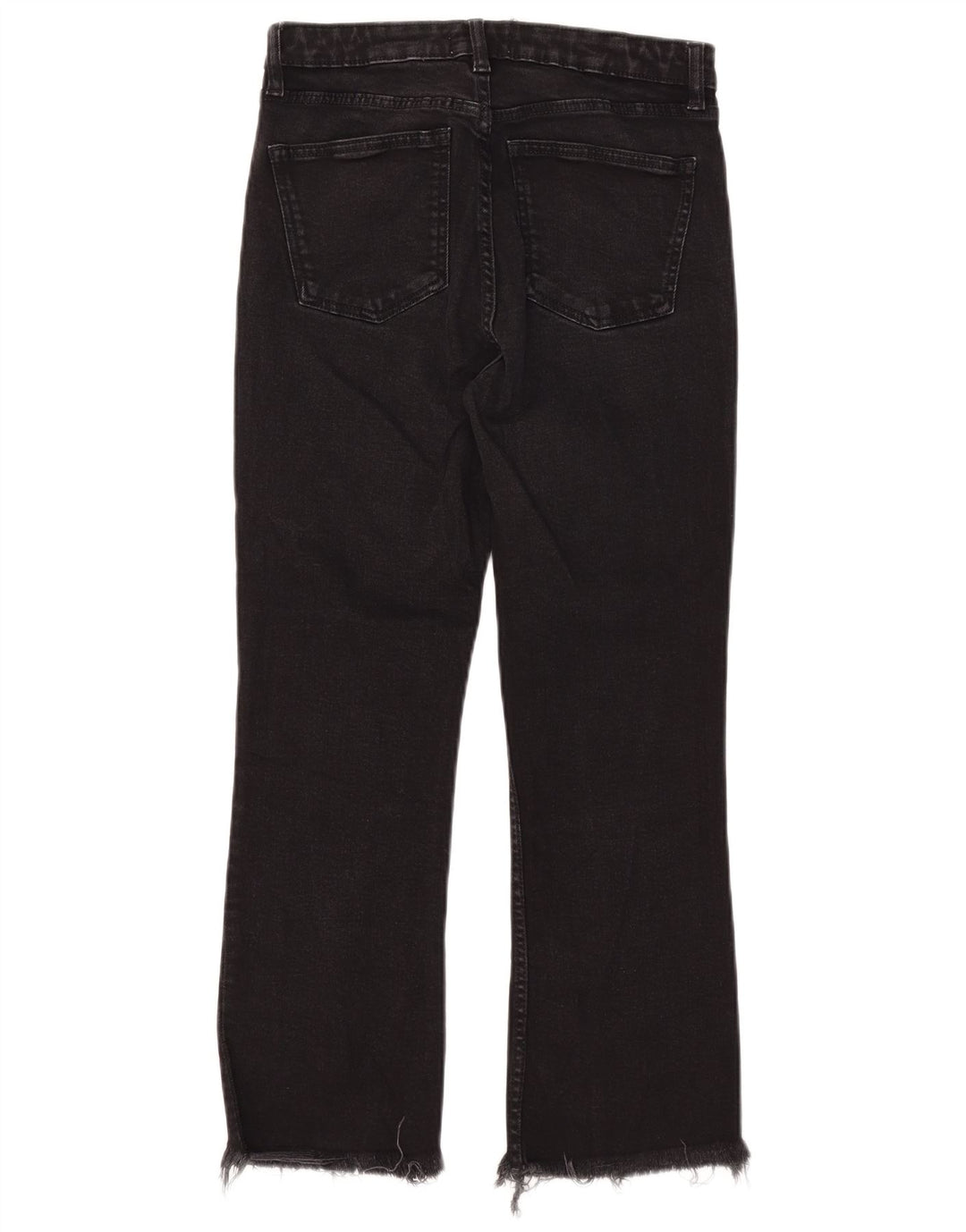 Dżinsy damskie Zara Cropped EU 38 Small W28 L25 Czarne