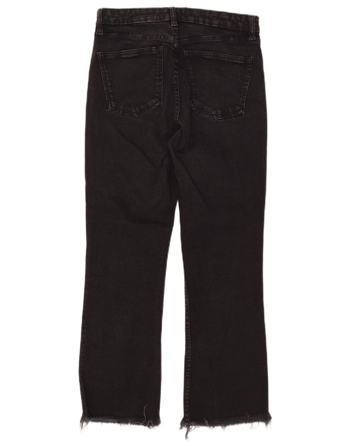 Dżinsy damskie Zara Cropped EU 38 Small W28 L25 Czarne