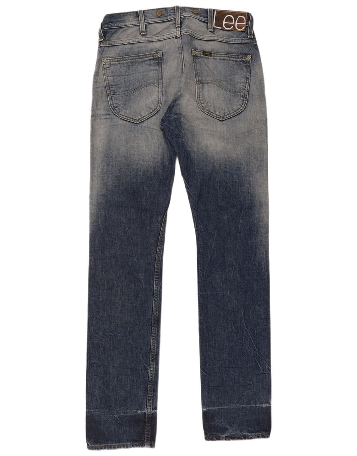 Męskie jeansy Lee 101 Logger Straight W30 L34 Niebieskie bawełniane