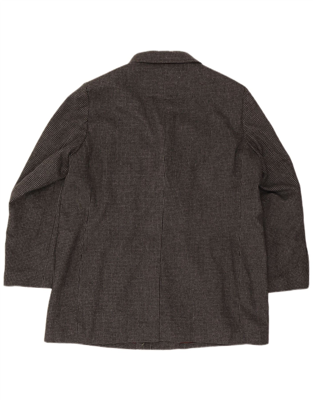 Marks & Spencer Płaszcz męski UK 46 3XL Szary poliester w pepitkę