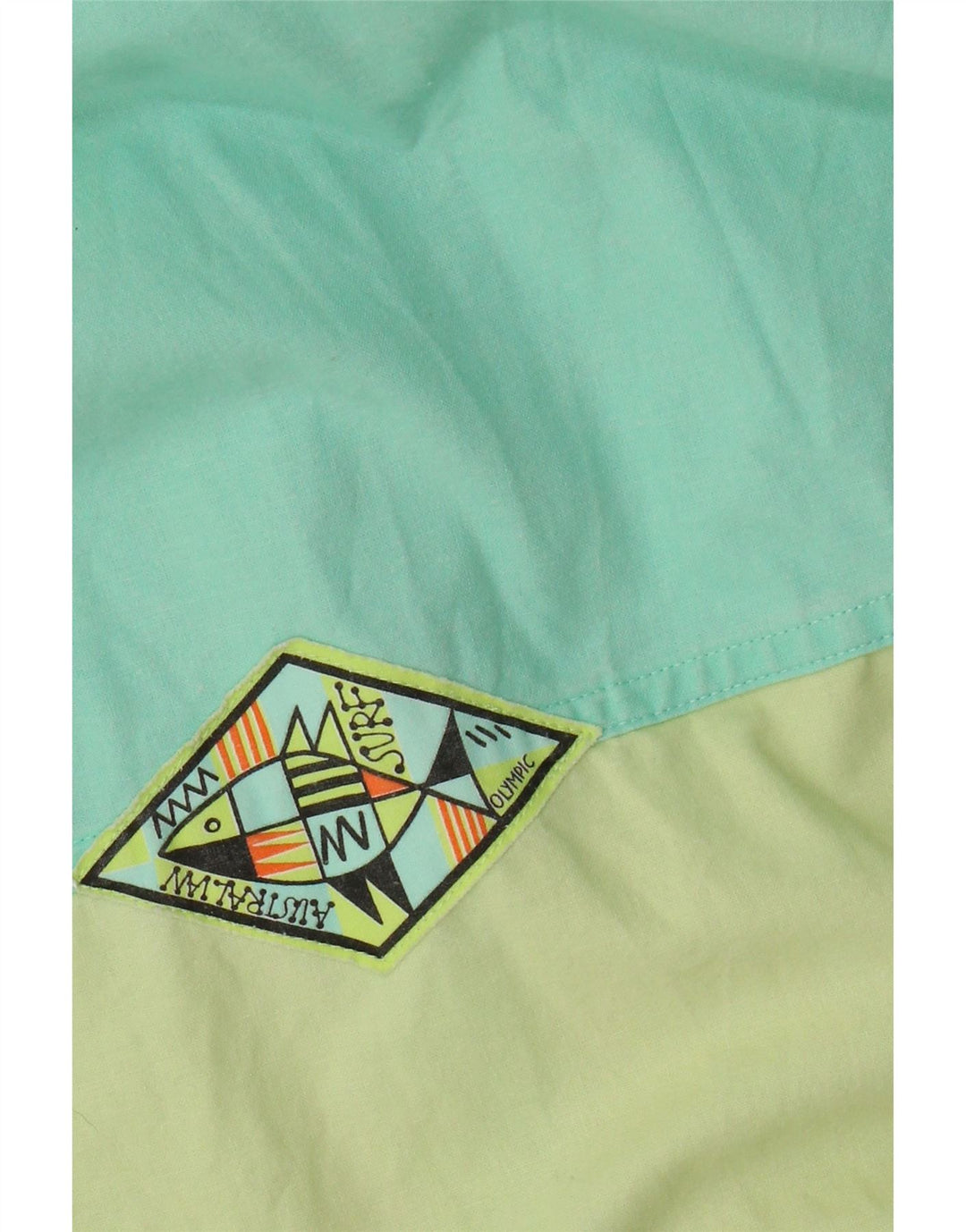 Vintage damska kurtka wiatrówka oversize UK 20 2XL w kolorze zielonym