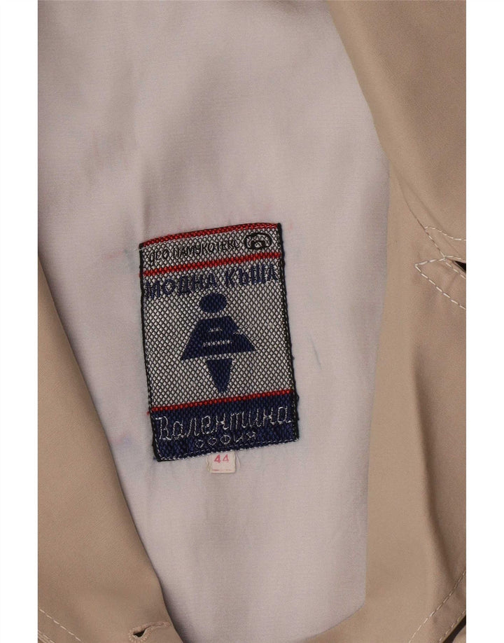 Vintage damski trencz IT 44 średni beż