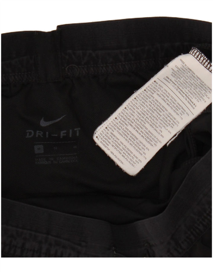 Damskie spodenki sportowe NIKE Dri Fit UK 12, średni czarny poliester