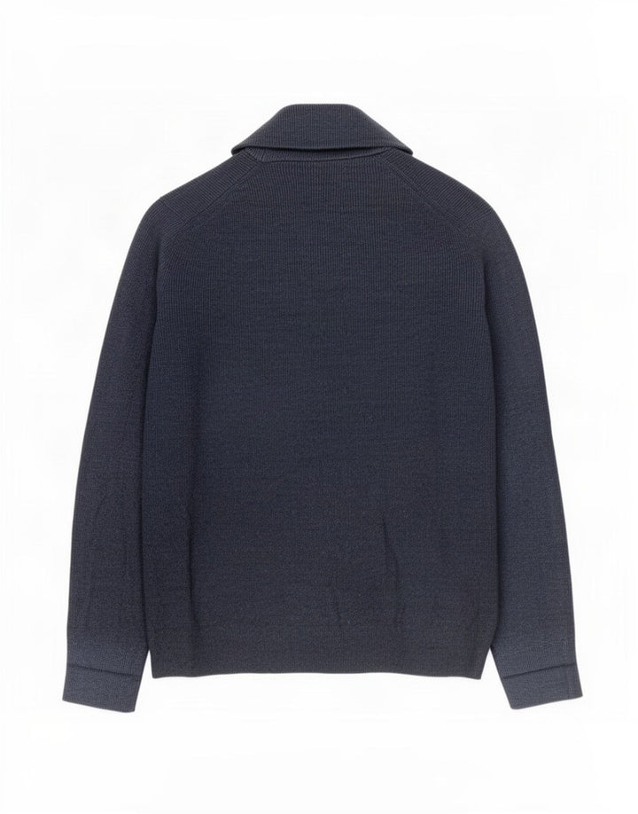 Marks & Spencer Męski sweter rozpinany XL, granatowy, poliester