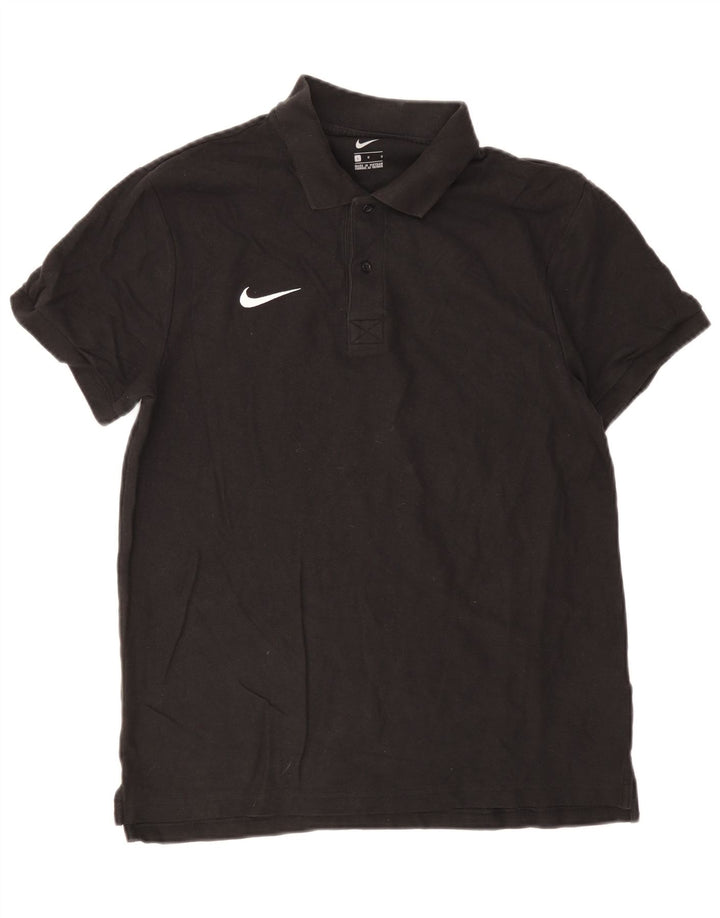 Męska koszulka polo Nike, duża, czarna, bawełniana