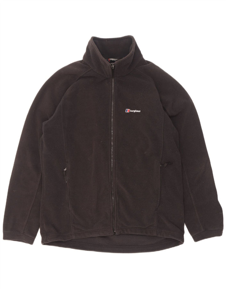 Męska kurtka polarowa Berghaus z podszewką UK 42 XL, czarna, poliester