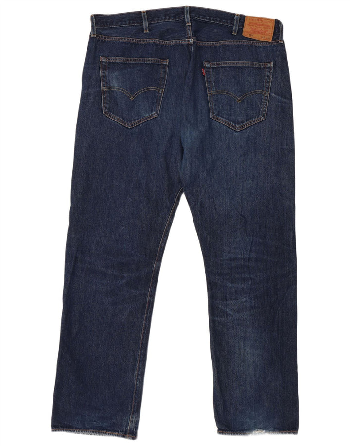 Męskie jeansy Levi's 501 Straight W40 L32 Niebieskie bawełniane