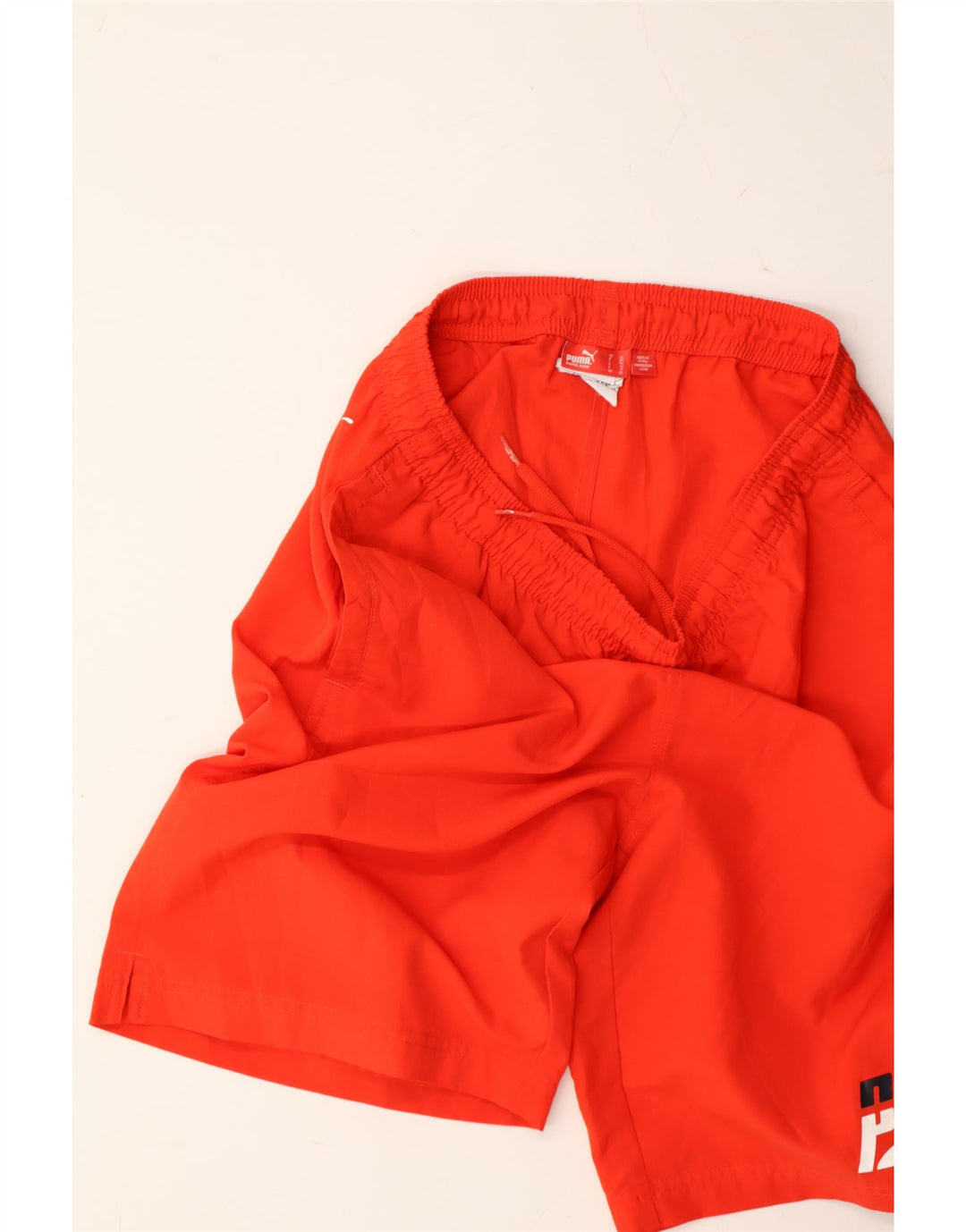PUMA Boys Graphic Sport Shorts 13-14 Years  Red Polyester Vintage Puma and Second-Hand Puma from Messina Hembry 
