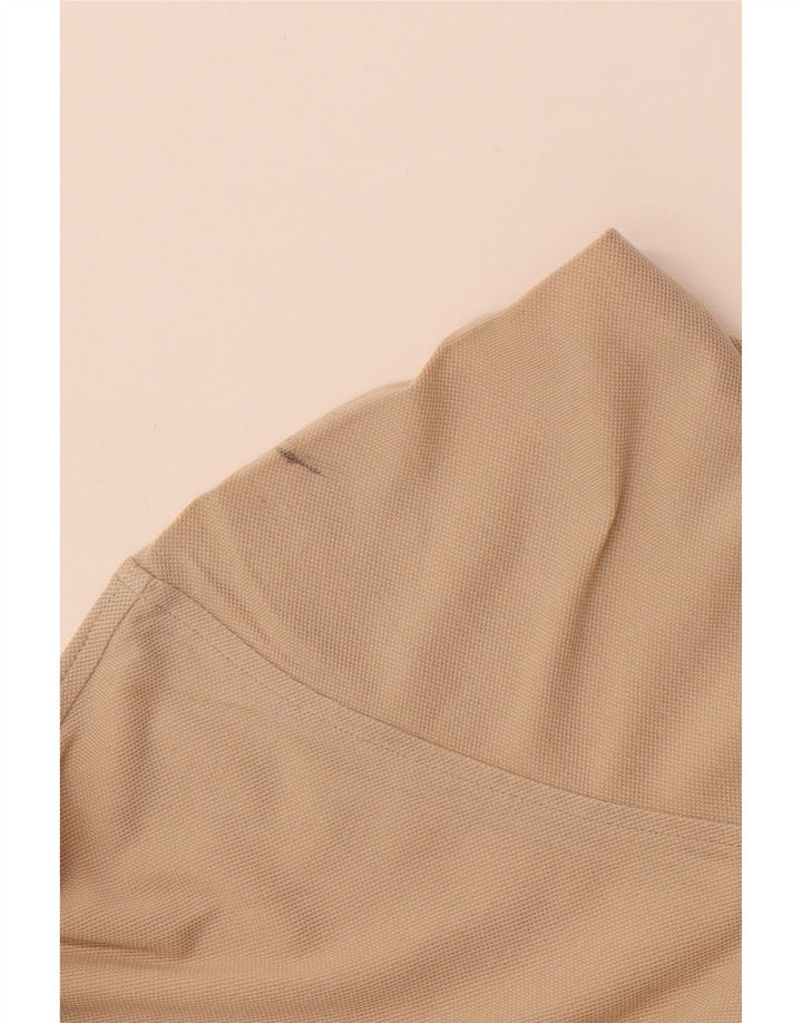 Męska koszulka polo HUGO BOSS, duża, beżowa, bawełniana