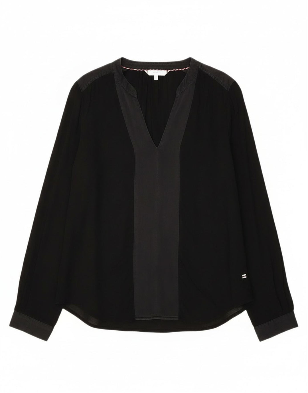 Damska bluzka oversize z długim rękawem Tommy Hilfiger US 4 Small Black