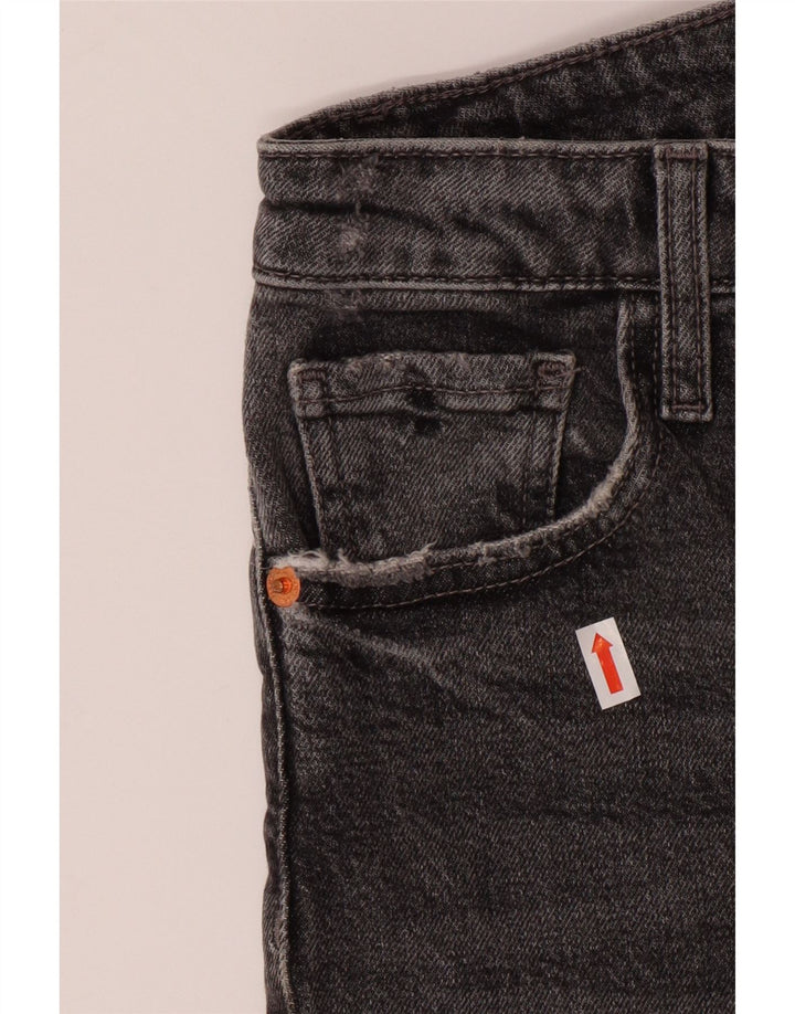 ZARA Womens Straight Jeans EU 34 XS W24 L27 Grey Vintage Zara and Second-Hand Zara from Messina Hembry 