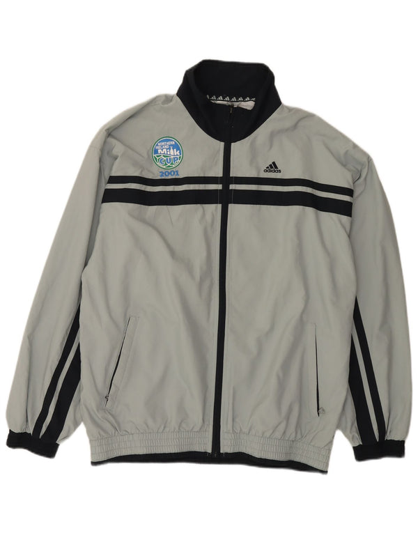 Adidas Męska bluza dresowa UK 38/40 Medium Grey