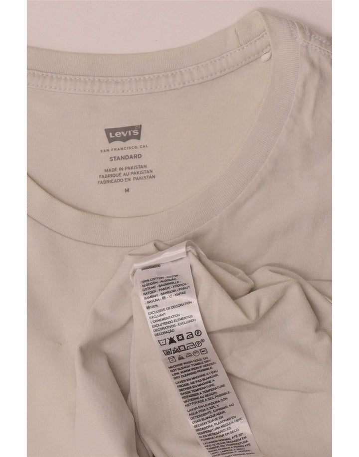 T-shirt męski Levi's Top, średnio beżowy, bawełniany