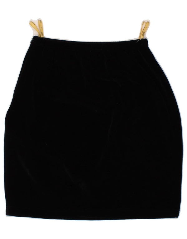 C&A Womens Pencil Skirt  EU 38 Medium W28  Black Triacetate