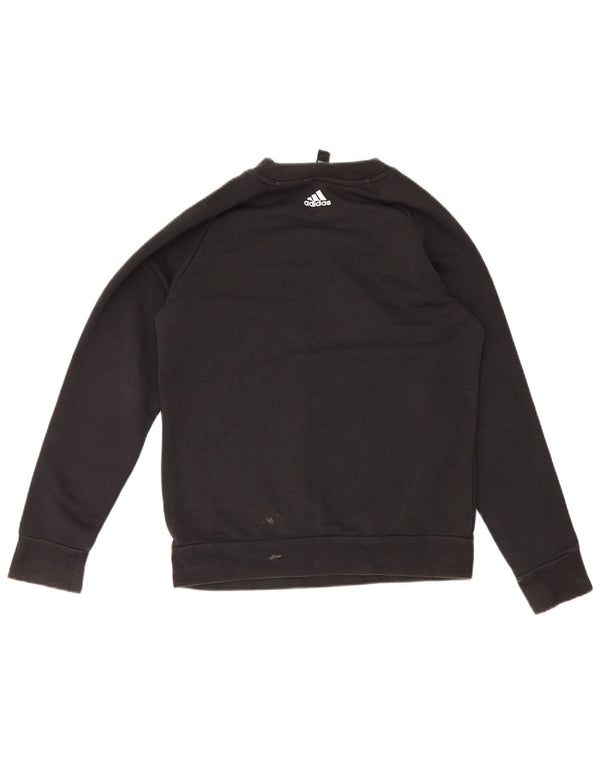 Damska bluza Adidas Graphic Jumper UK 12 Medium Black Sports