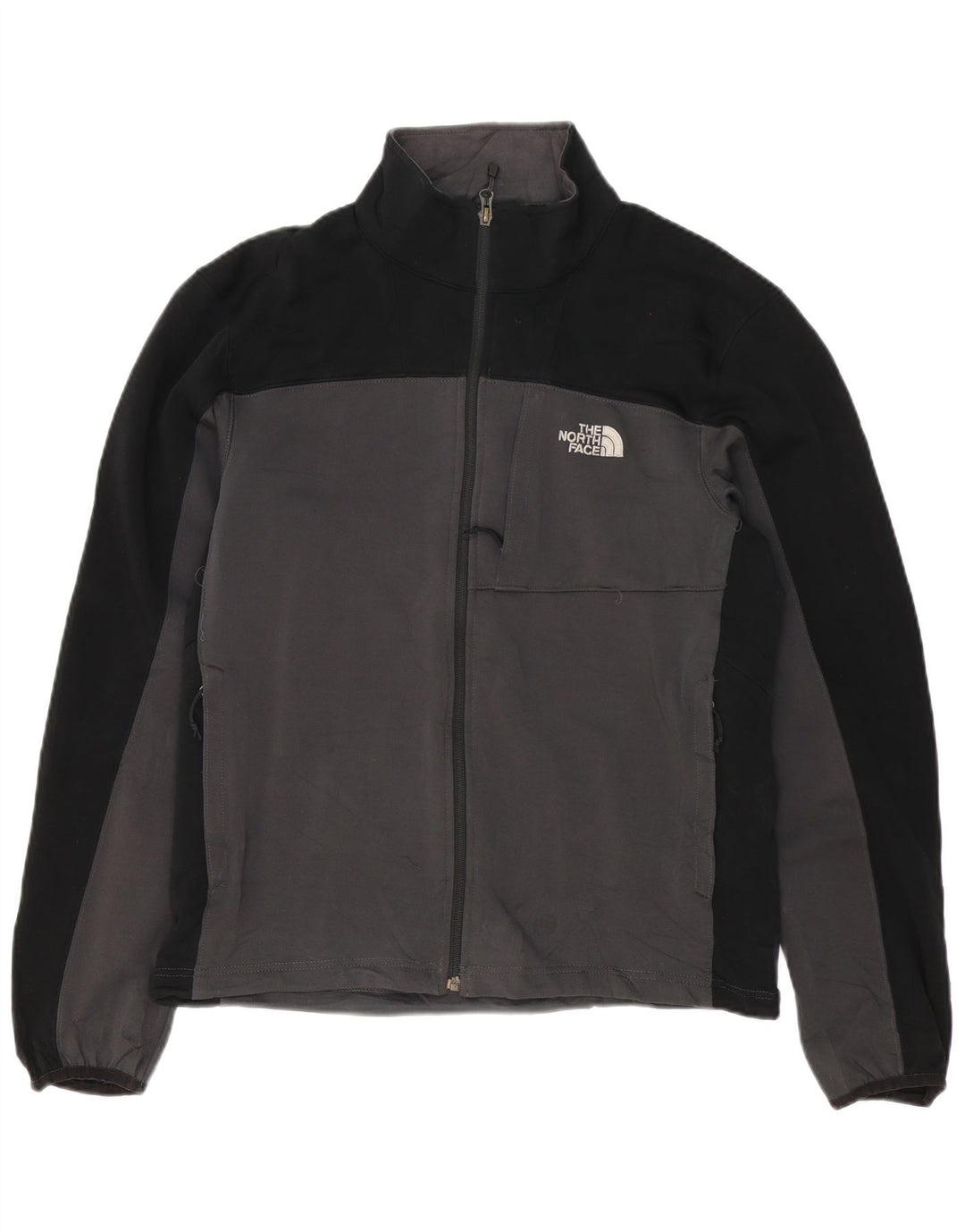 Męska kurtka dresowa THE NORTH FACE, poliester w kolorze średnioszarym