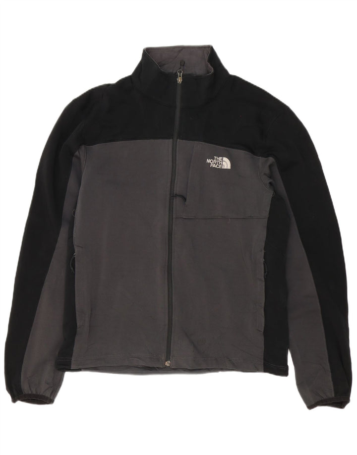 Męska kurtka dresowa THE NORTH FACE, poliester w kolorze średnioszarym