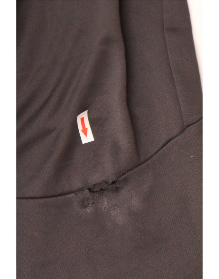 Męskie spodnie dresowe Nike Dri Fit, duże, szare, poliestrowe