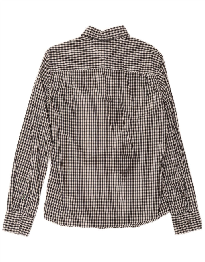 Koszula męska Tommy Hilfiger, bawełniana, w kolorze średniego niebieskiego w kratkę