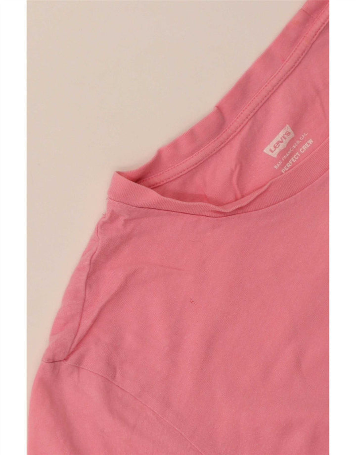 Koszulka damska Levi's Top UK 10 Small Pink Cotton