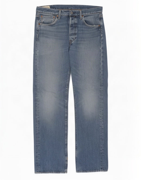 Męskie proste dżinsy Levi's W33 L32 Niebieskie bawełniane