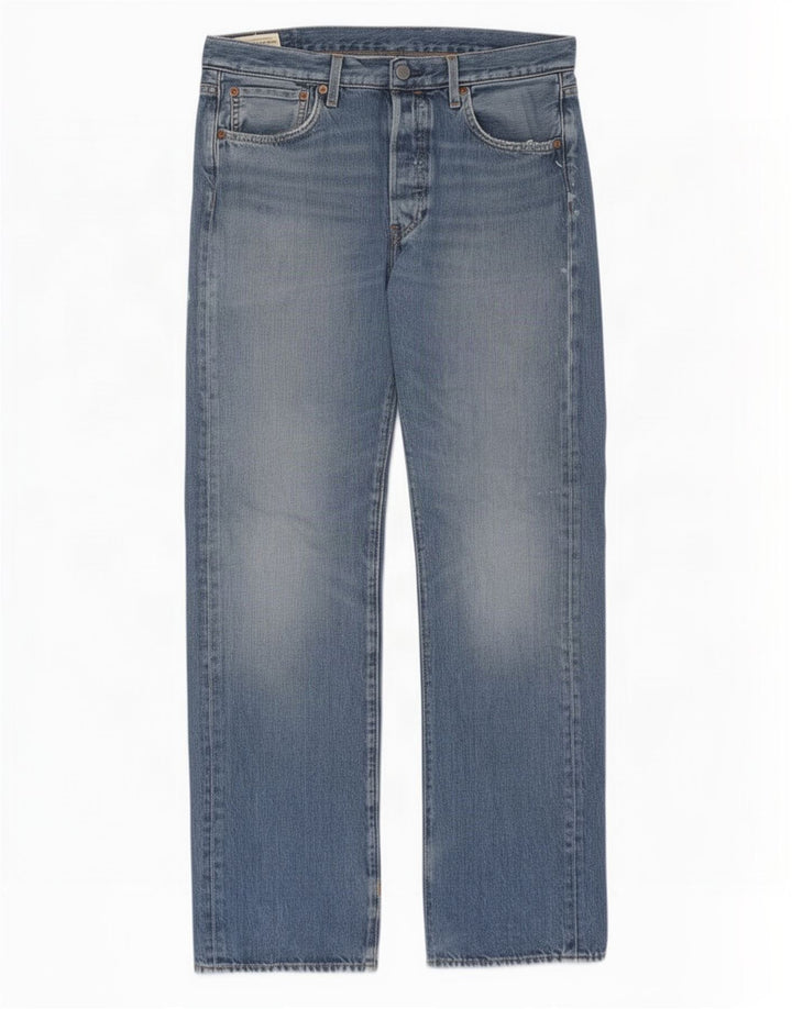 Męskie proste dżinsy Levi's W33 L32 Niebieskie bawełniane