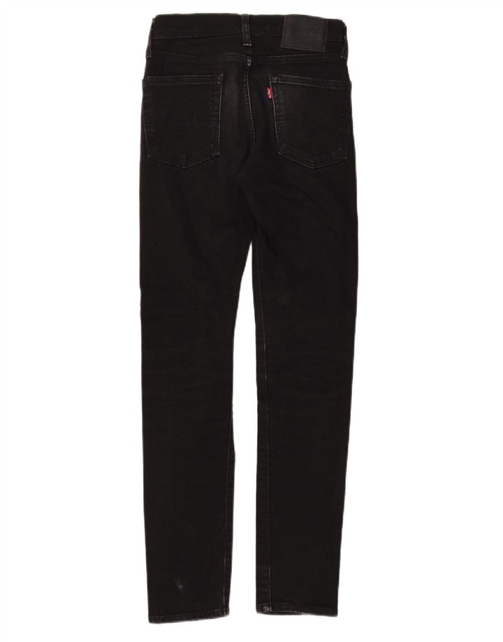 Damskie jeansy skinny LEVI'S W27 L32 Czarne bawełniane